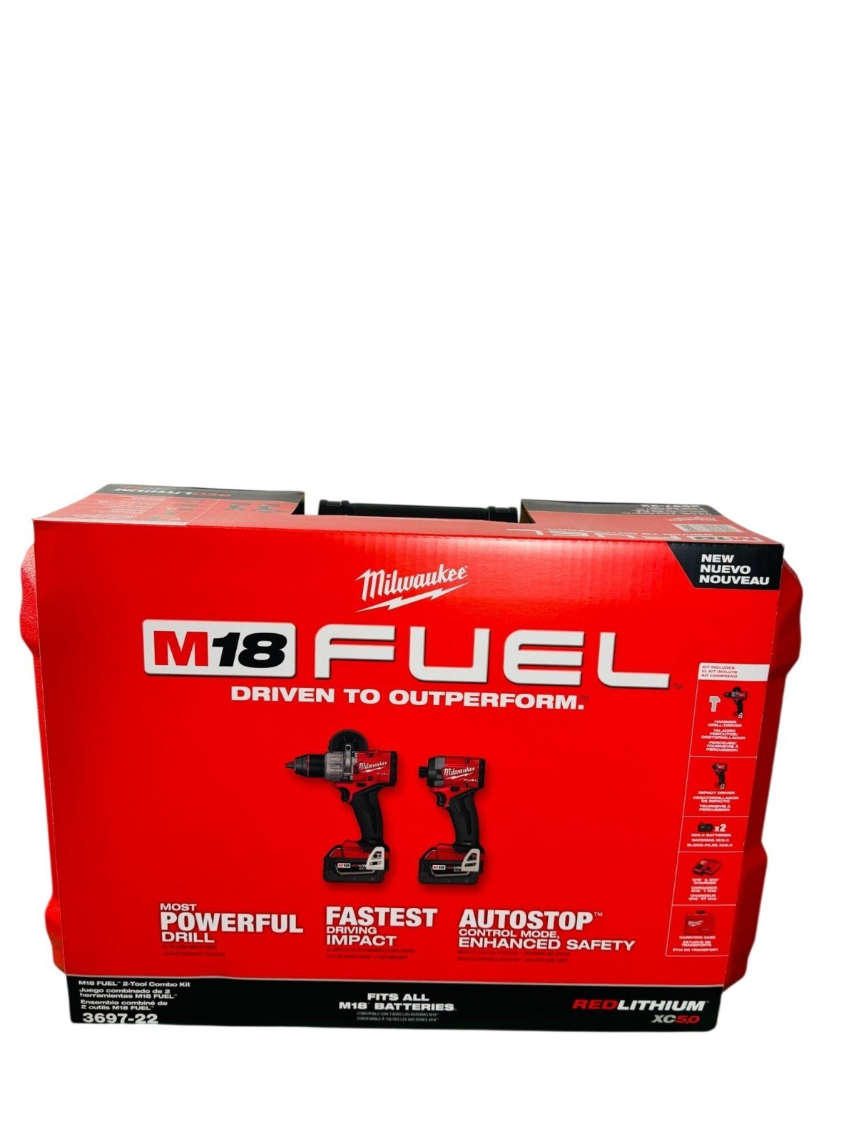 Milwaukee M18 FUEL 2-Tool Combo Kit