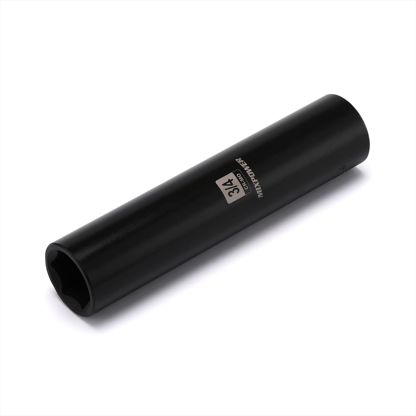 MIXPOWER 1/2&Prime; Dr. x 3/4-inch Extra Long Deep, 6 Point Impact 3/4&Prime;(1PCS)