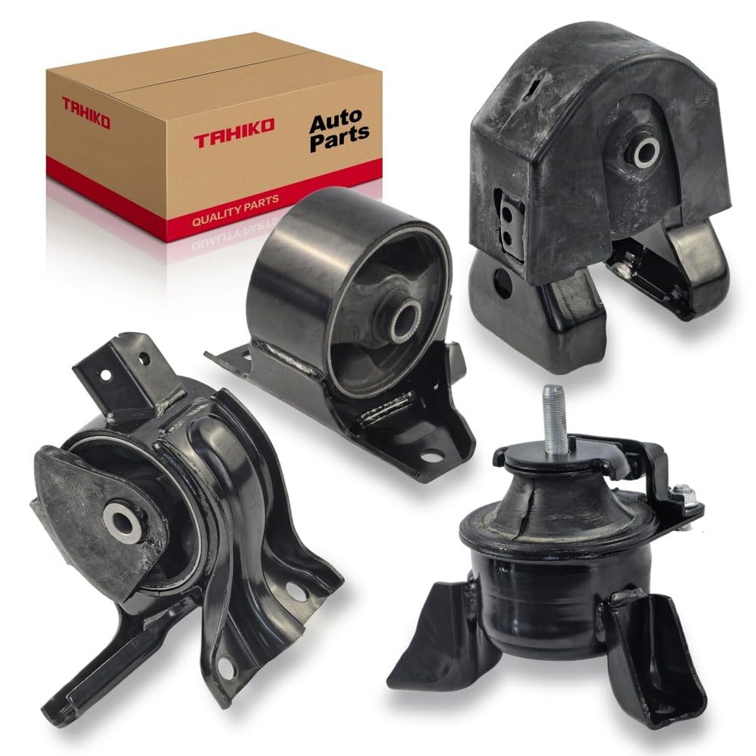 Engine Motor Transmission Mount Set 4pcs Compatible with Hyundai Sonata 2.4L …
