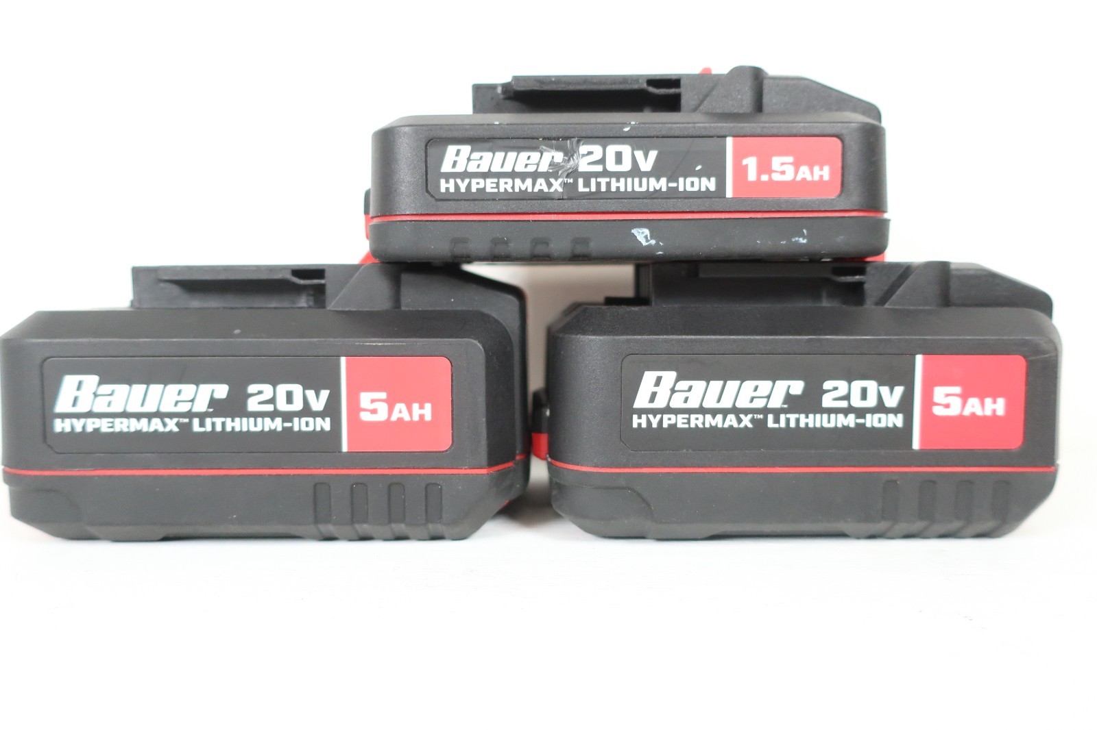 Bauer 1791C-B1 20V 1/2&Prime; Drill/Driver Kit with 3 Batteries Charger & Bag