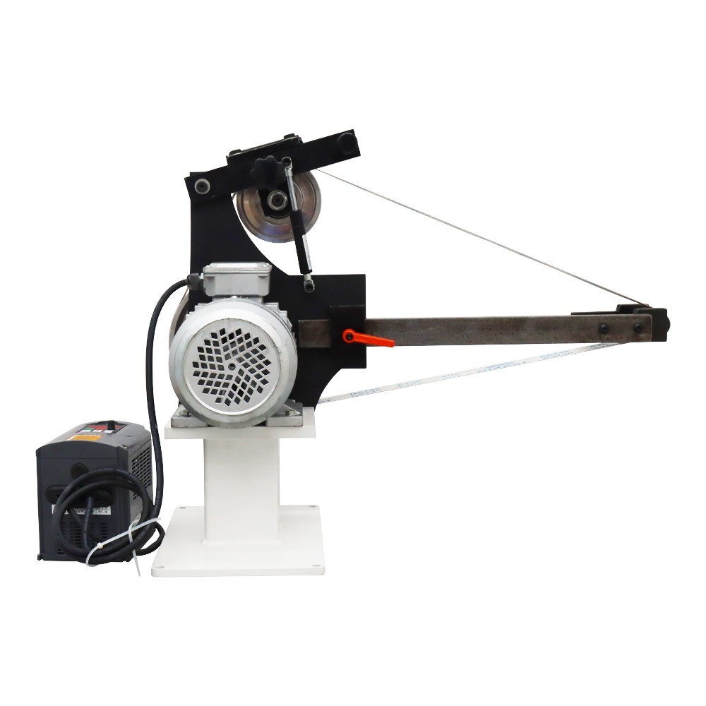 110V 72&Prime; Variable Speed Belt Grinder 2200W Knife Making Polisher 3 Wheels