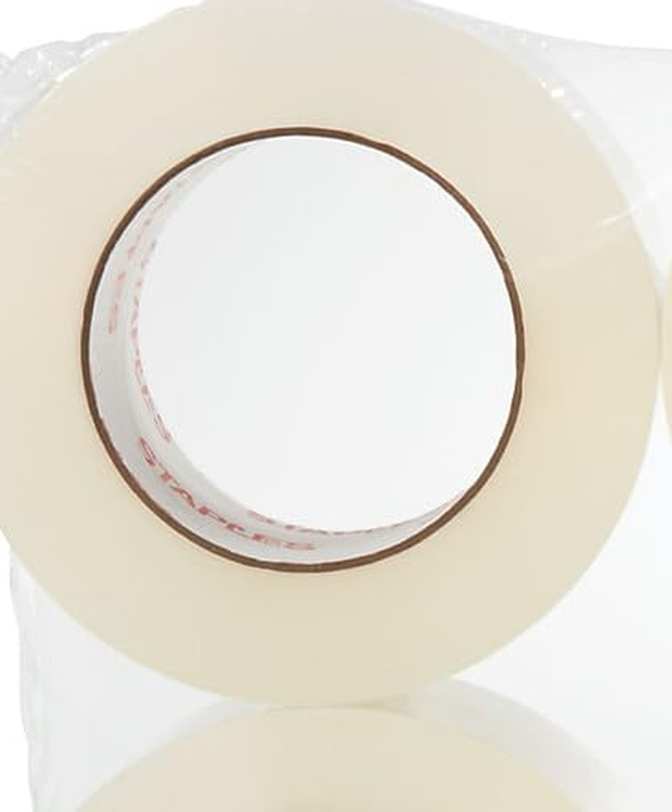 STAPLES Moving & Storage Packing Tape, 1.88” x 110 Yards, Clear — 6/