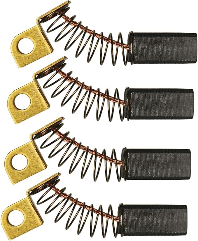 4 Pack 879058 N119739 Carbon Motor Brushes for Porter Cable 7800 Drywall Sander
