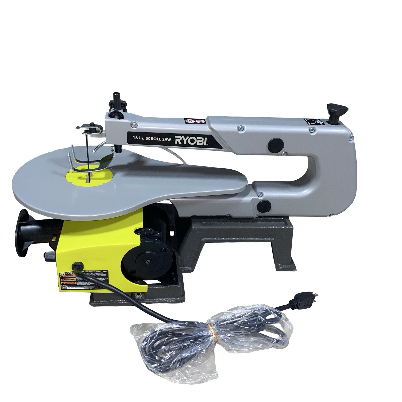 Ryobi SC165VS 16&Prime; In Variable Speed Scroll Saw Corded 1.2 Amp Tilting Cut Table