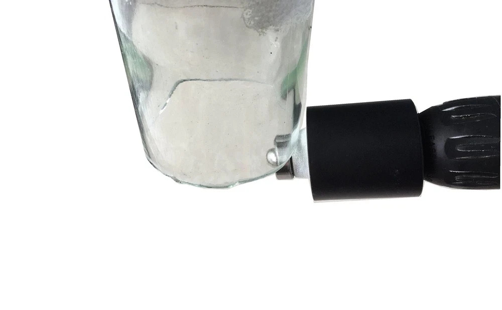 Glass Bottle Sander Sand & Finish Bottles After Cutting Drill Powered