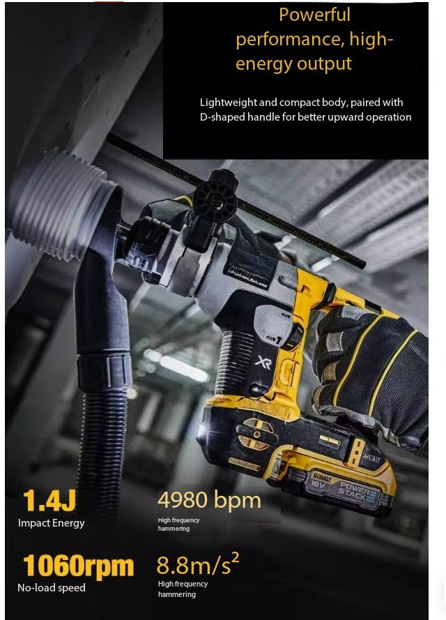 DCH172/273 Compact Triple-Function 20 Concrete Drilling Hammer Drill