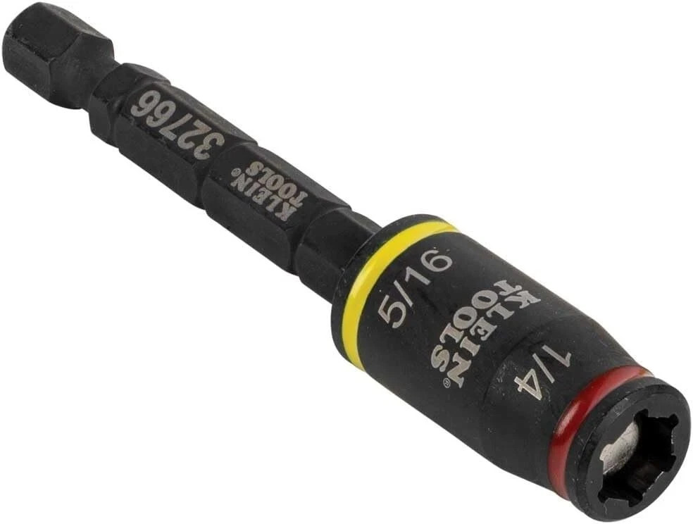 Klein Tools 32766 Impact Driver, 3-in-1 SAE Socket and Bit (pack of 2)