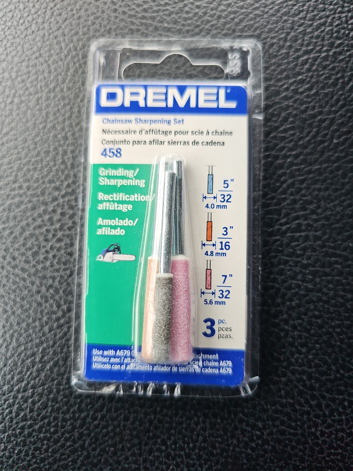 NEW Dremel Chainsaw Sharpening Set – 458