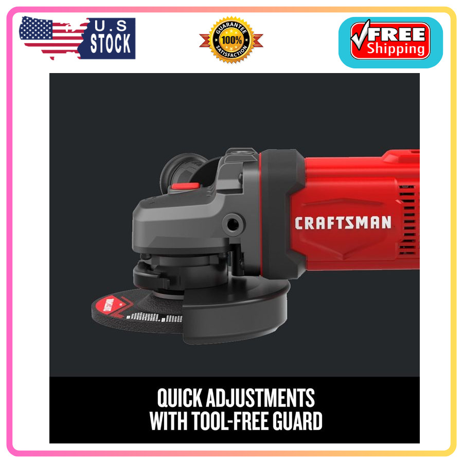 CRAFTSMAN V20* Angle Grinder, Small, 4-1/2-Inch, Tool Only (CMCG400B)