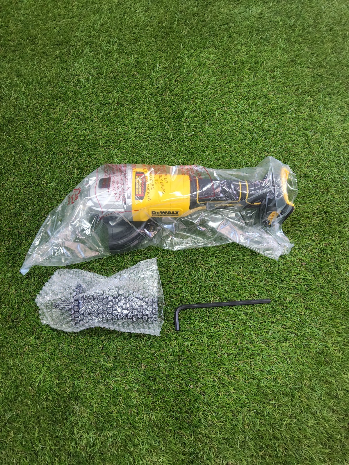 DEWALT 20V MAX Brushless 4-1/2 Paddle Switch Angle Grinder Tool Only SH76