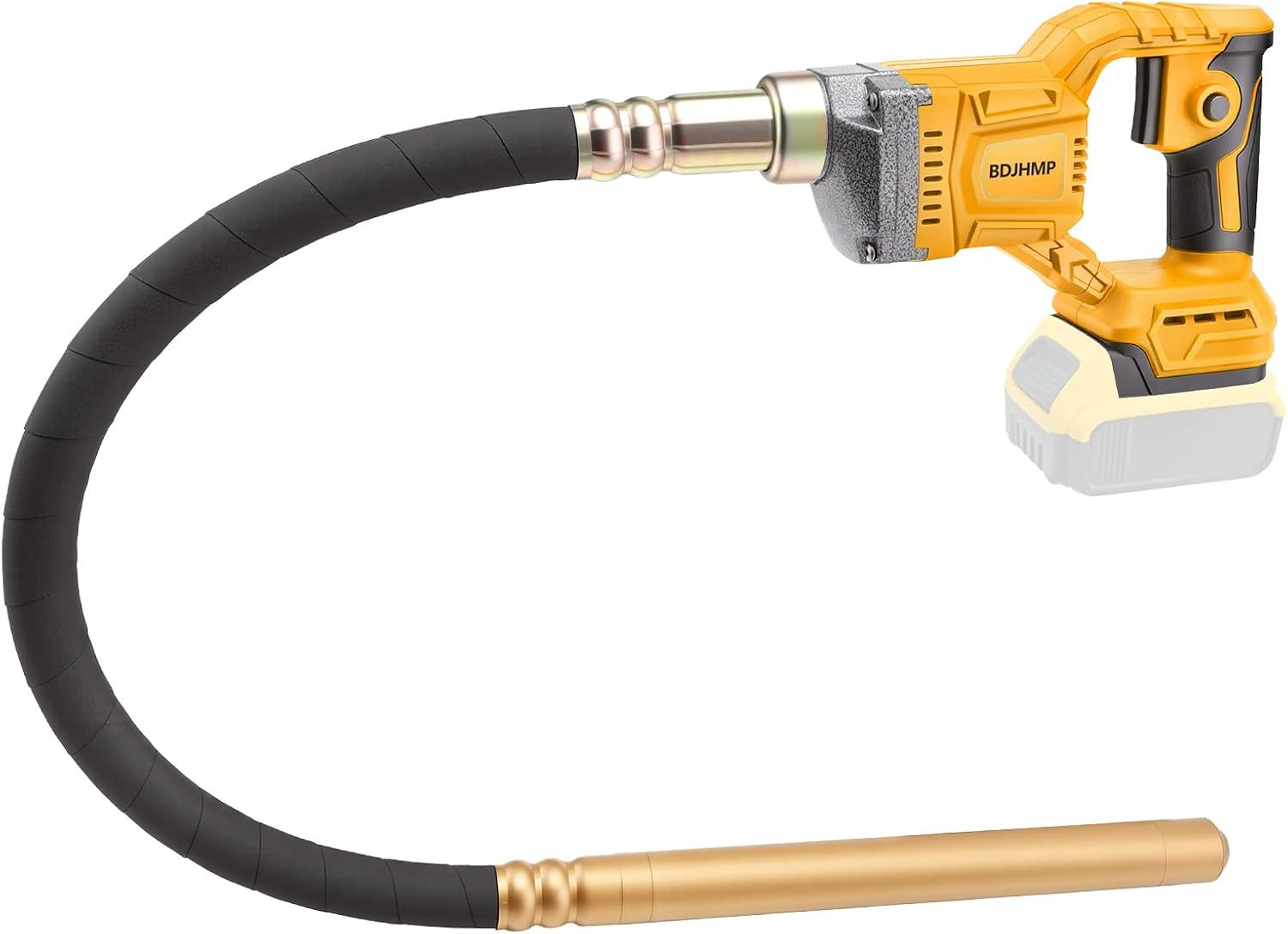 Cordless Concrete Vibrating Tool Compatible with Dewalt 20V Max Battery | 800W P