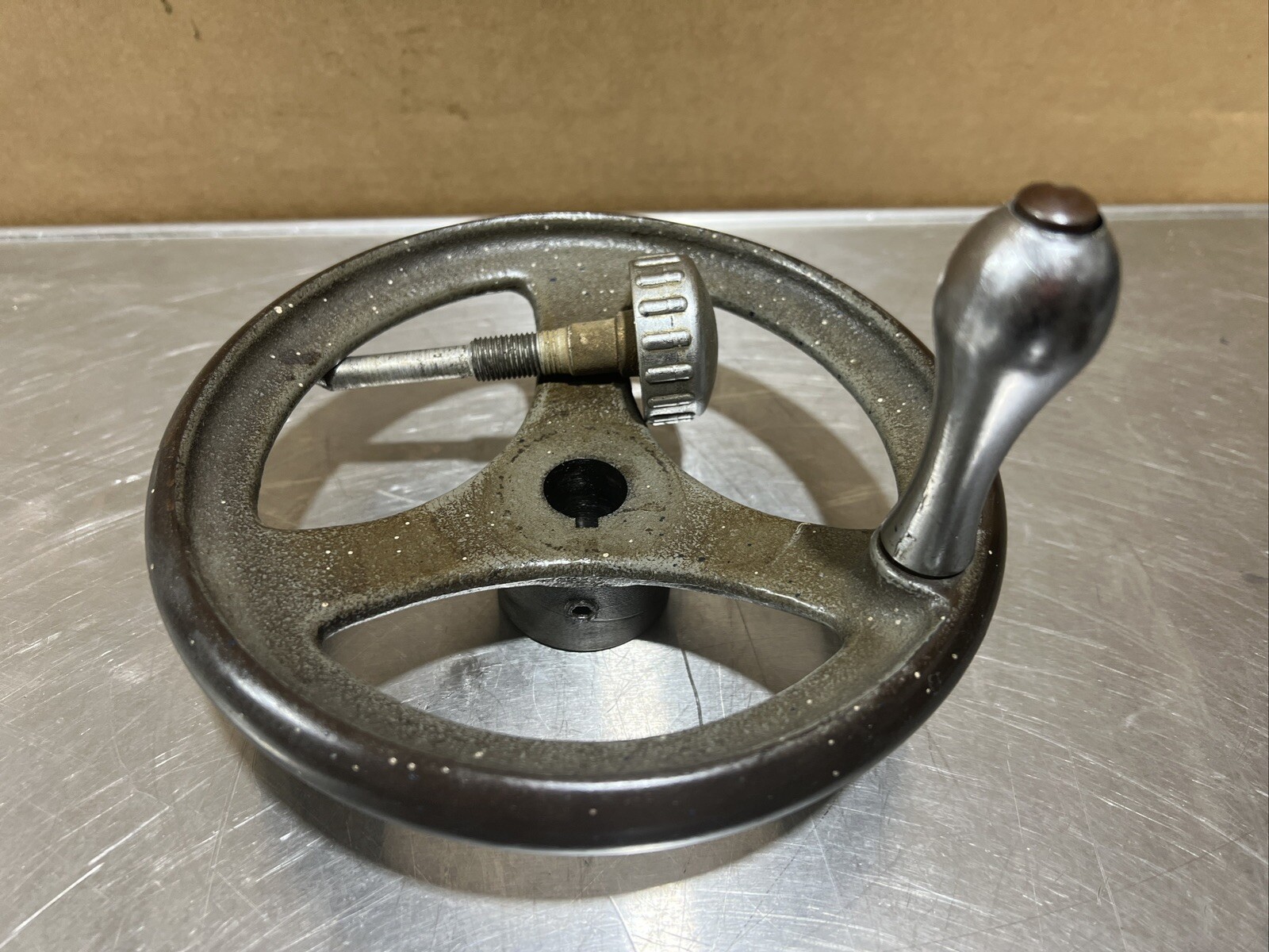 Vintage Delta Rockwell 10” Unisaw Serial # 118-3631 Hand Wheel & Lock Knob Set