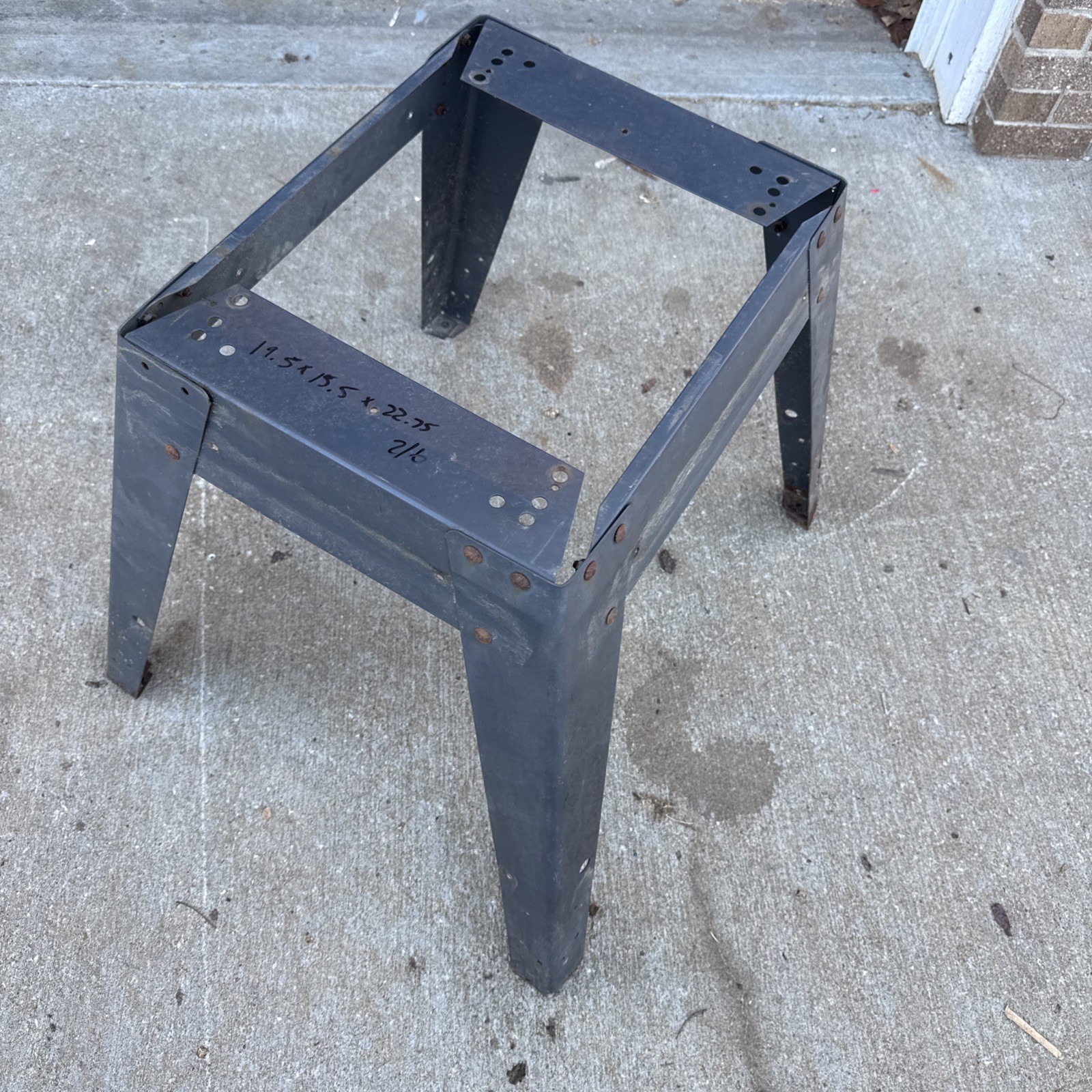 Craftsman 113 or 315 Table Saw Tool Stand Assembly 19.5×15.5×22.75 2/6
