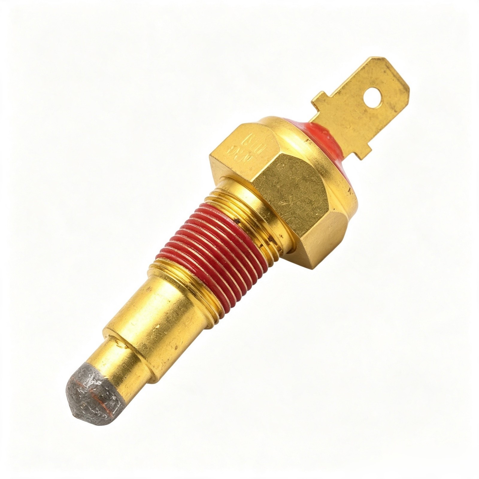 Water Temperature Sensor 1622283040 Brass 6.10 x 3.05 x 3.05 cm for Kubota
