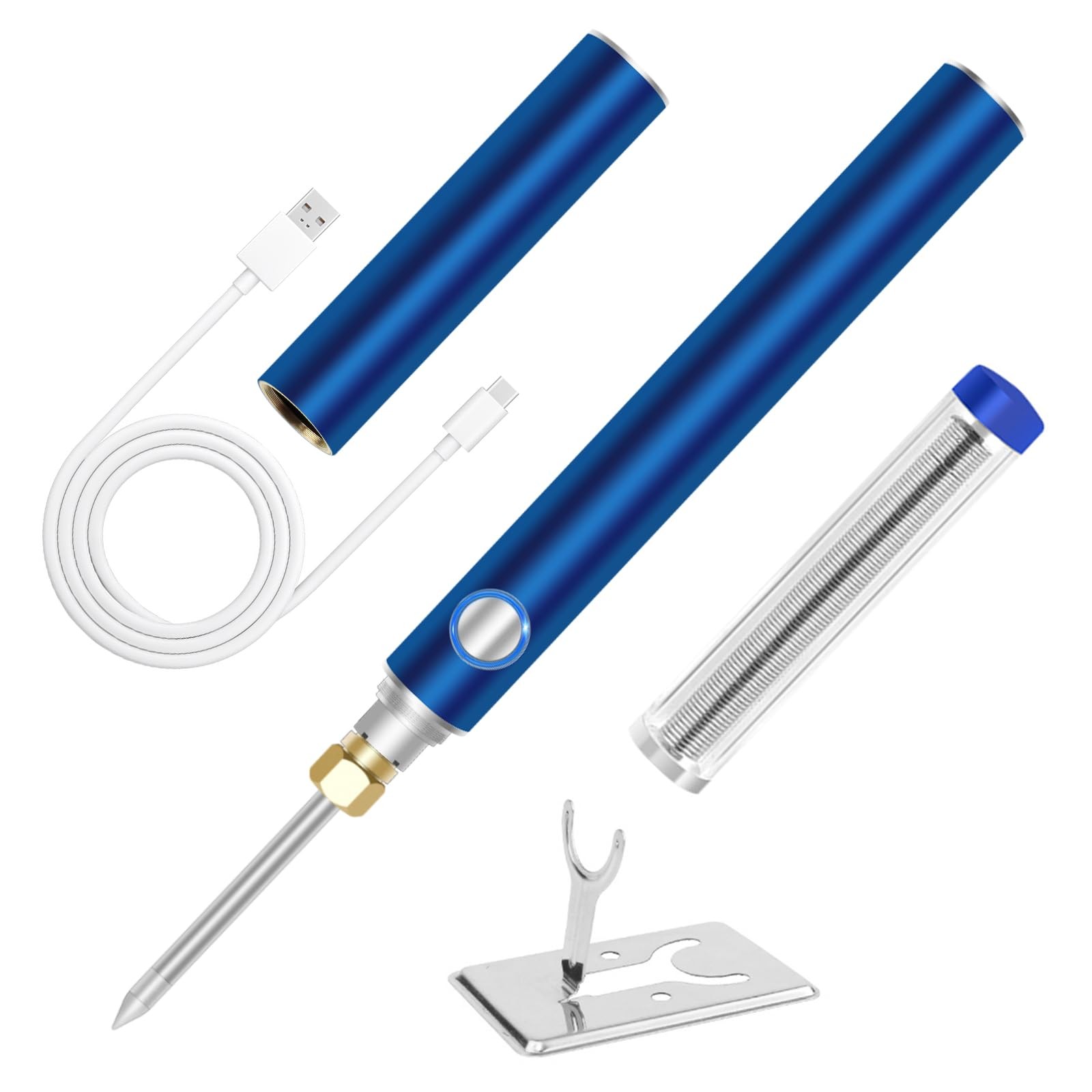 Cordless Soldering Iron Kit, 1100mAh USB Wireless Soldering Pen