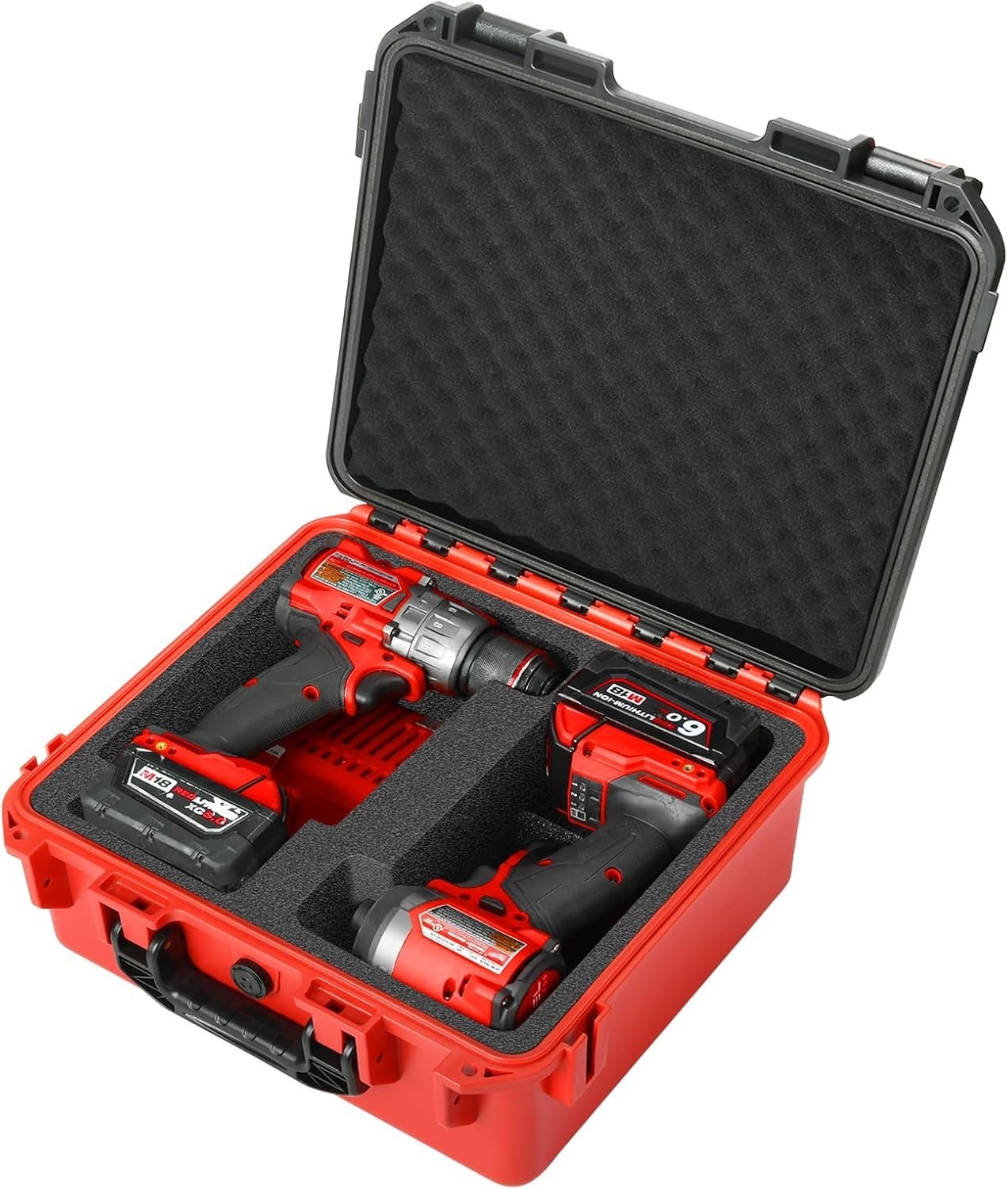Hard Case for Milwaukee M18 Impact Drill Driver Tool Combo Kit | Waterproof Tool