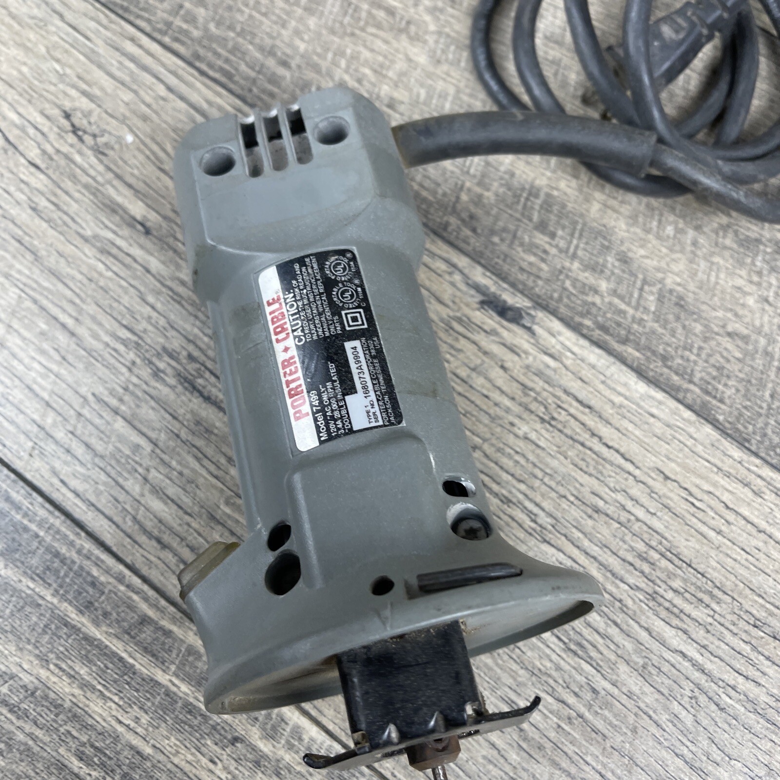 Porter Cable 7499 Drywall Cut Out Tool 120V 3.4A Made In USA PreOwned