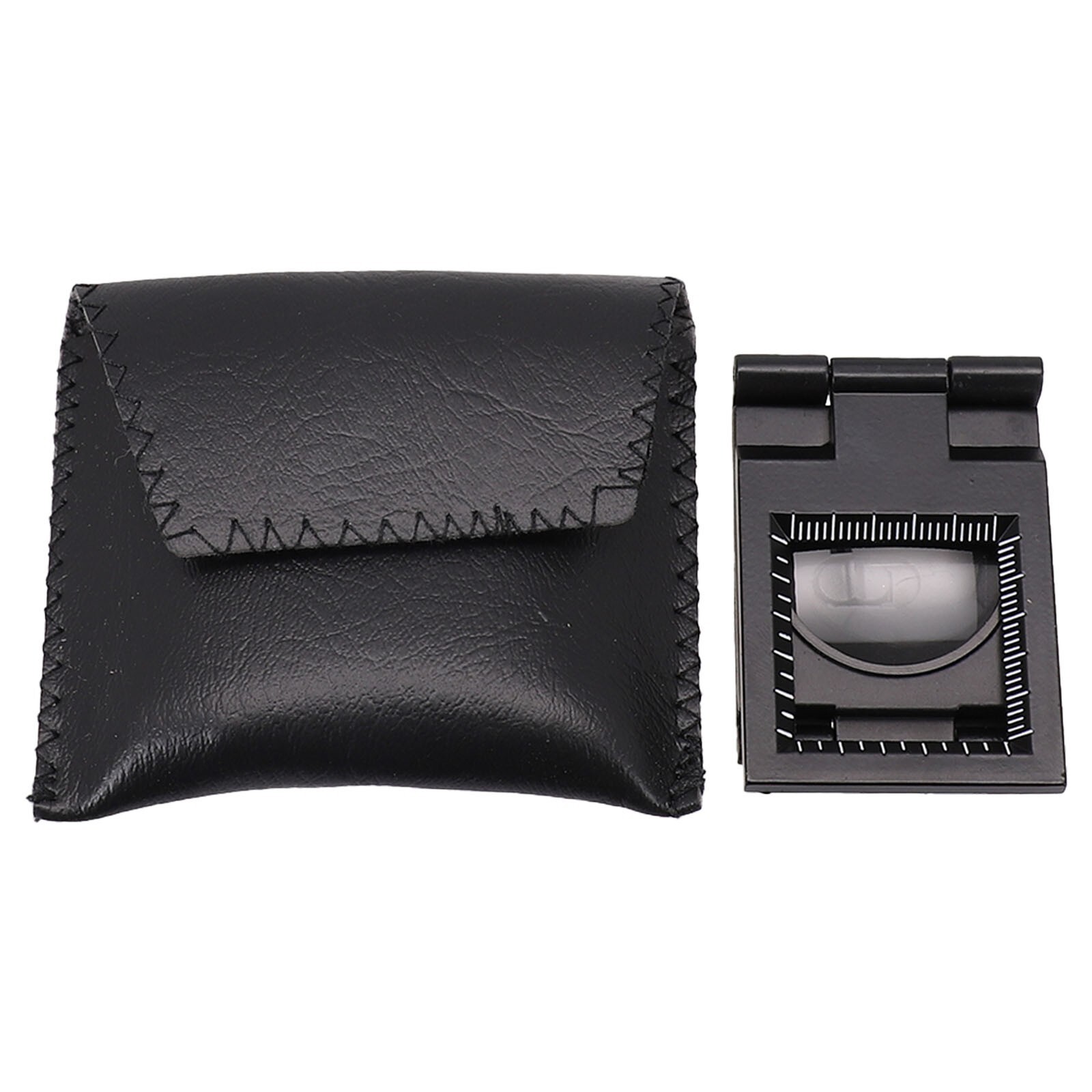 Metal Linen Tester With Foldable Stand And LED Lights For Cloth Inspection