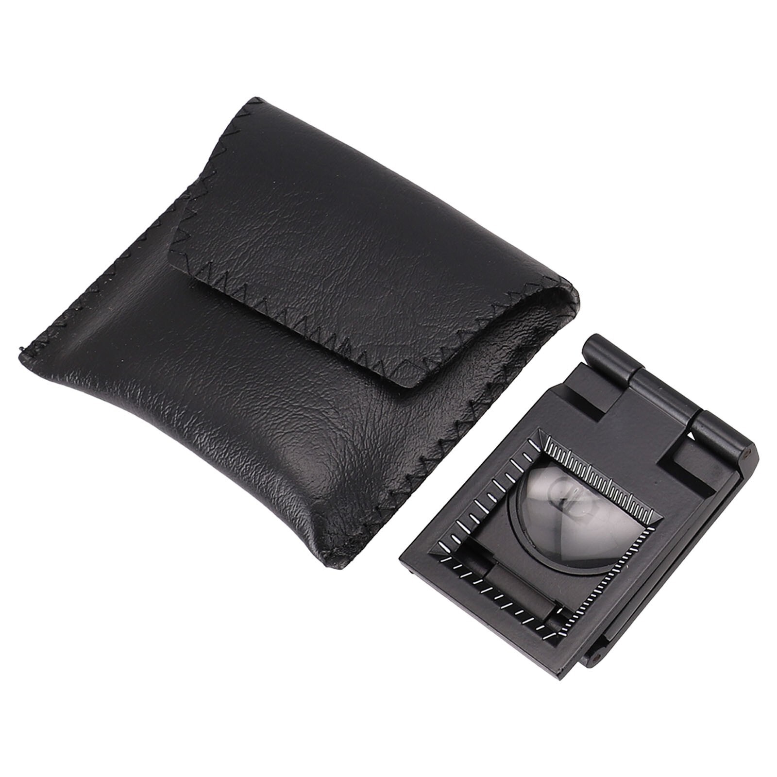 Metal Linen Tester With Foldable Stand And LED Lights For Cloth Inspection