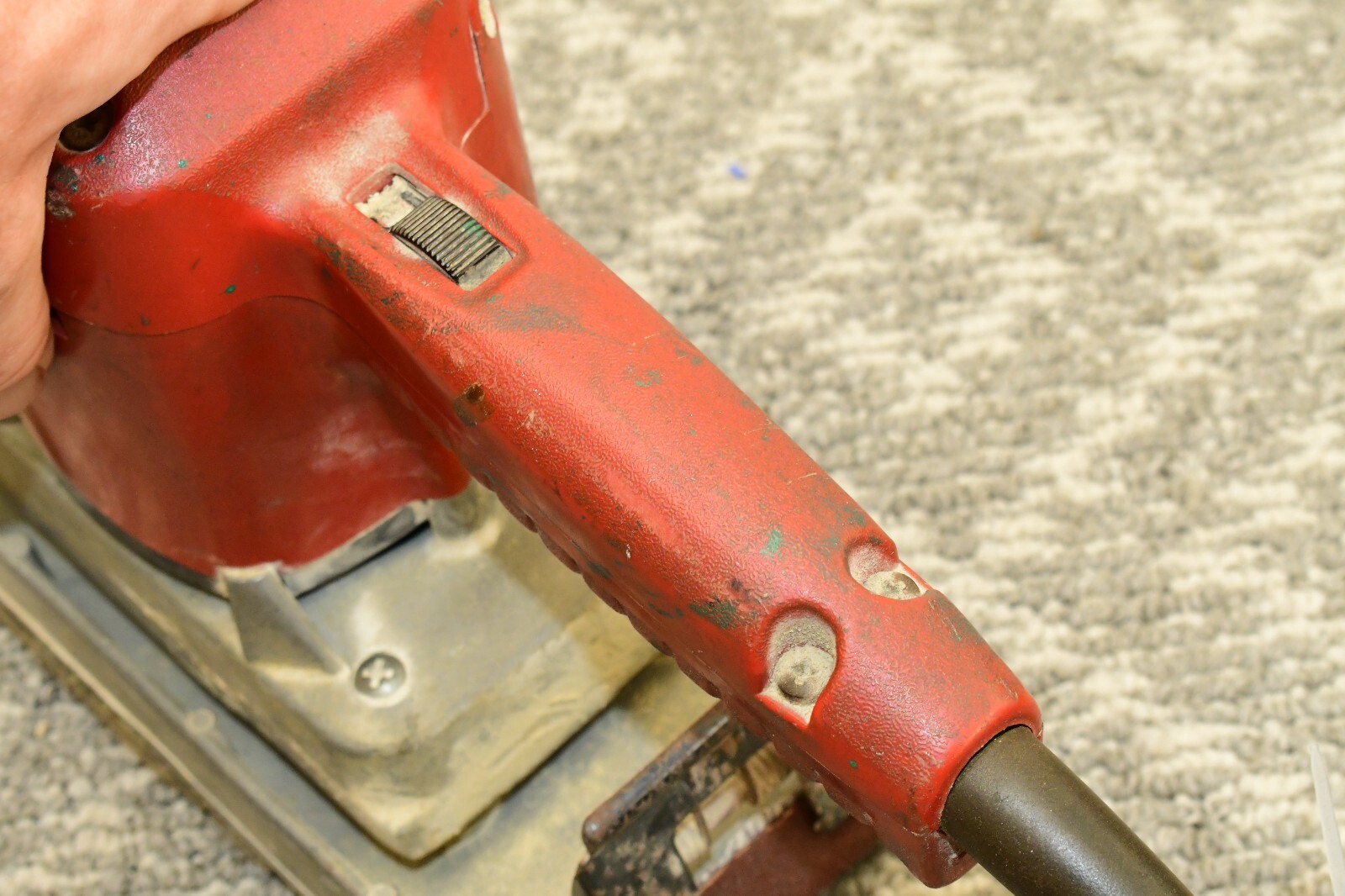 Vintage Milwaukee Heavy-Duty ORBITAL SANDER Model 6014 Corded Electric 120V 500W