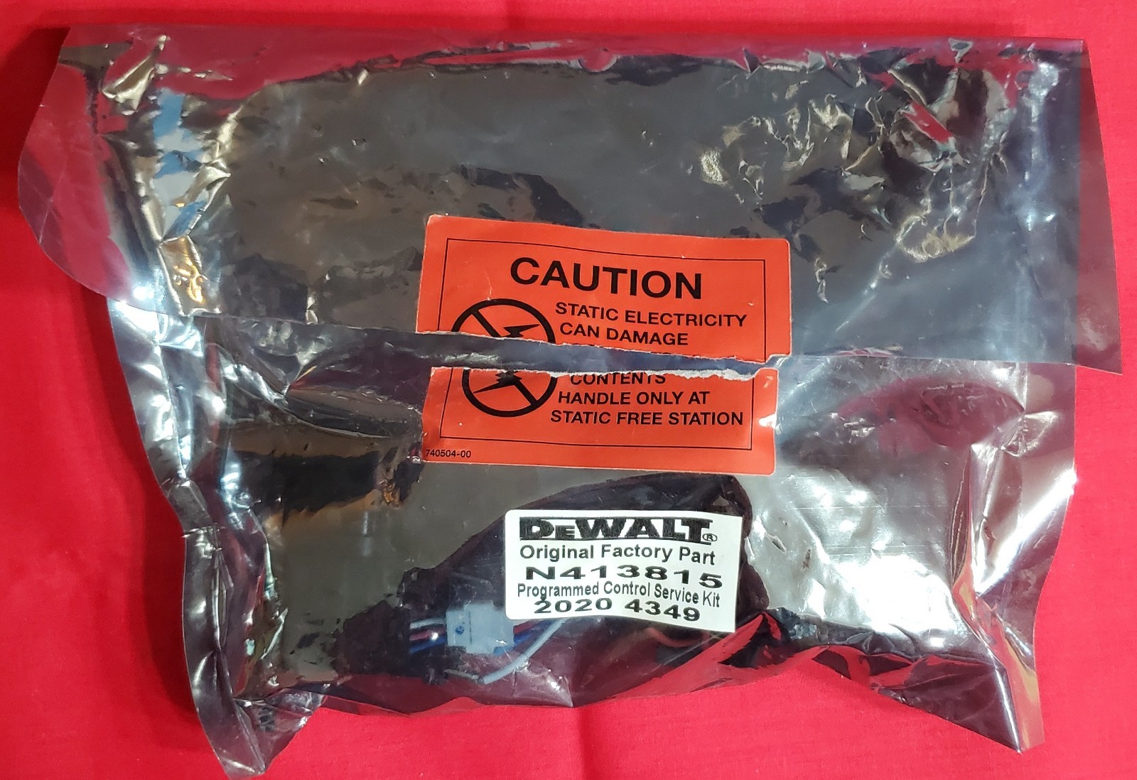 NEW Dewalt N413815 SWITCH Elec Control Assy Reciprocating Saw DCS830