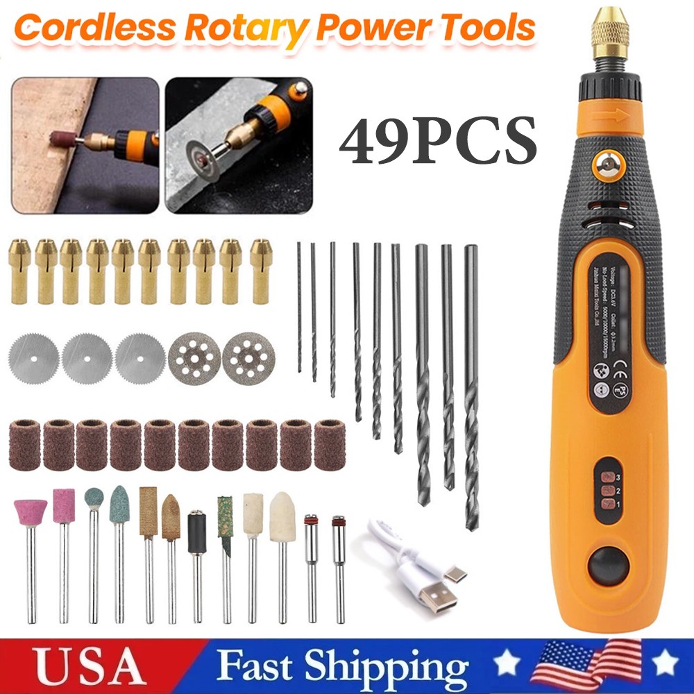 49X Abrasive Accessory Set Tools,Includes Sanding,Grinding,Polishing Attachments