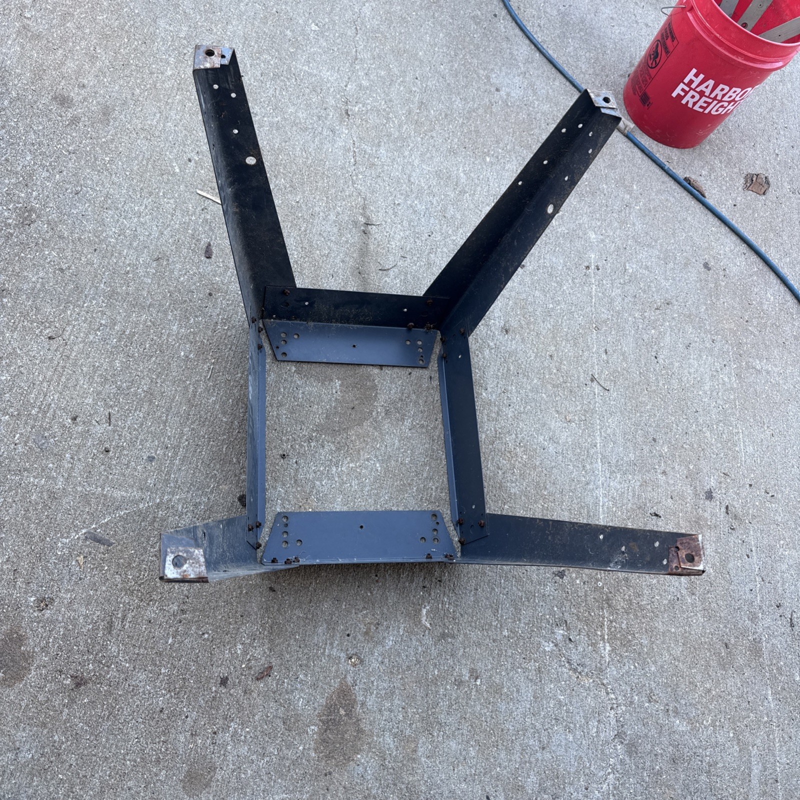Craftsman 113 or 315 Table Saw Tool Stand Assembly 19.5×15.5×22.75 2/6