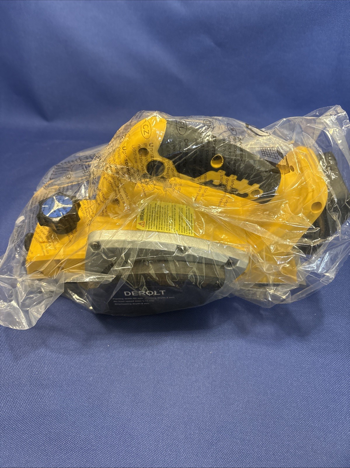 Cordless Handheld Planer Compatible with Dewalt 20V Max Battery(No Battery) Port
