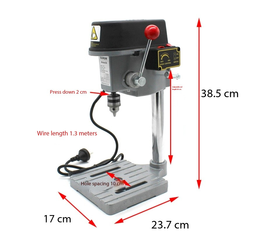 DIY Handmade Tools Mini Multi-Functional Household Electric Drill for Drilling