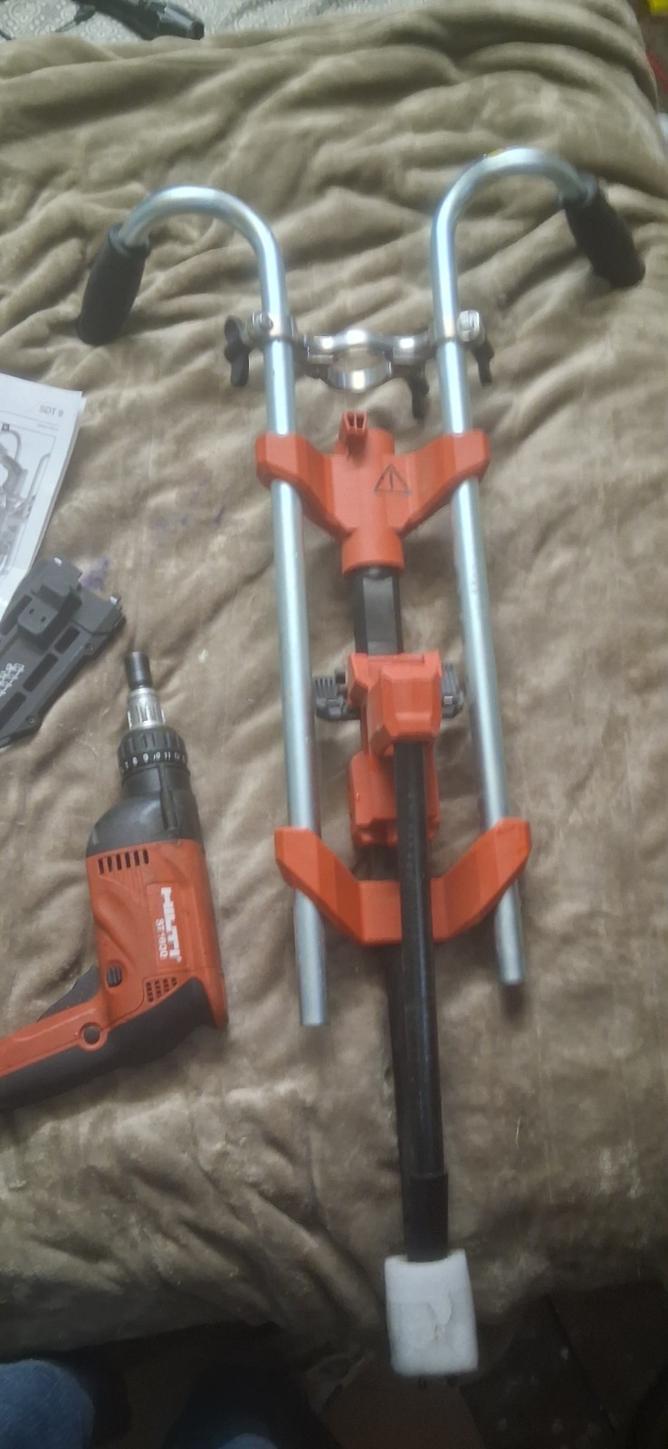Hilti 120v 1/2inch Corded ST 1800 Screwdriver With Hilti SDT9 Stand Up Handle