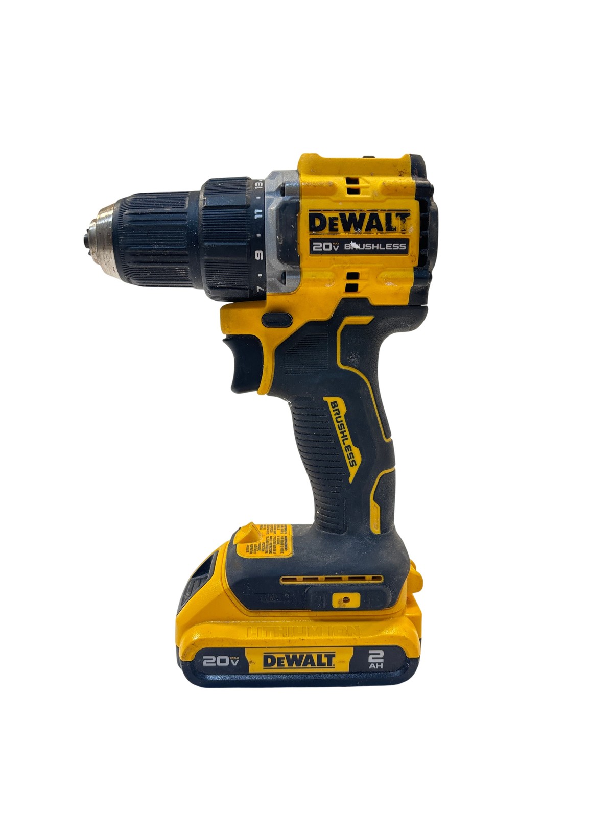 DEWALT DCD794 ATOMIC 20-Volt MAX Brushless Cordless 1/2 in. Drill/Driver
