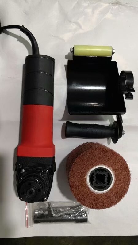 Hand Held Burnisher + Grit 40 46 60 80 120 180 240 320 400 600 burnshing wheel