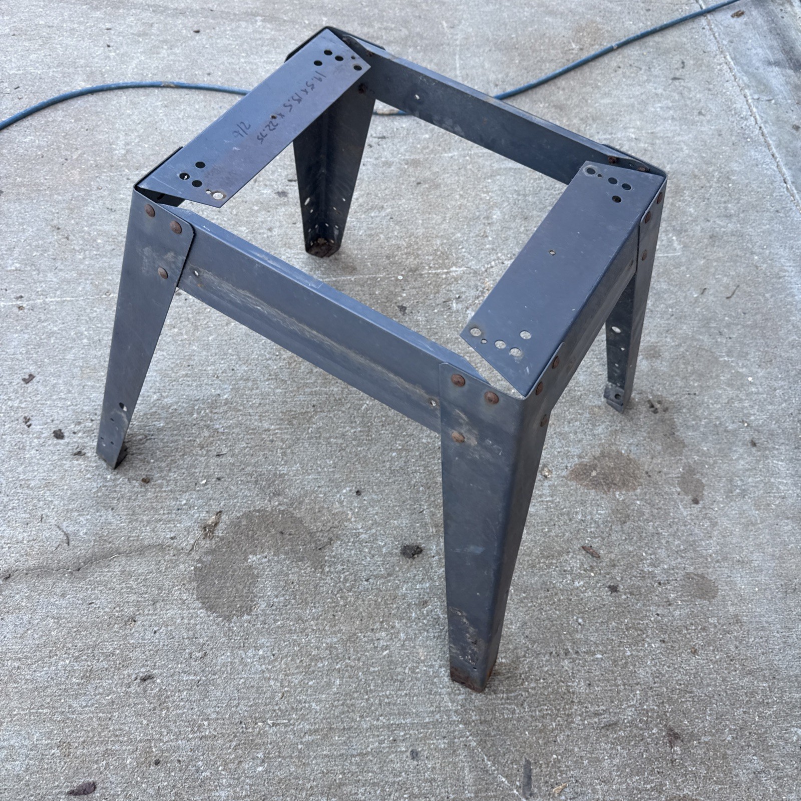 Craftsman 113 or 315 Table Saw Tool Stand Assembly 19.5×15.5×22.75 2/6
