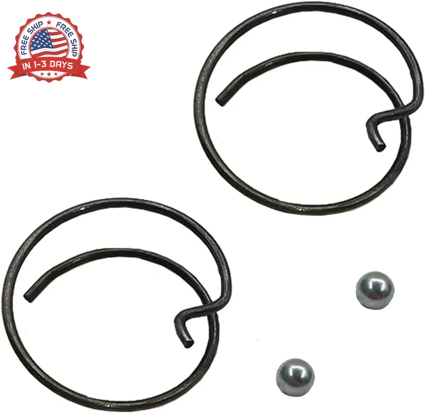 2 Pack N078434 N089668 Spring and Steel Ball, Fit for DCF805 DCF825 DCF885 DCF88