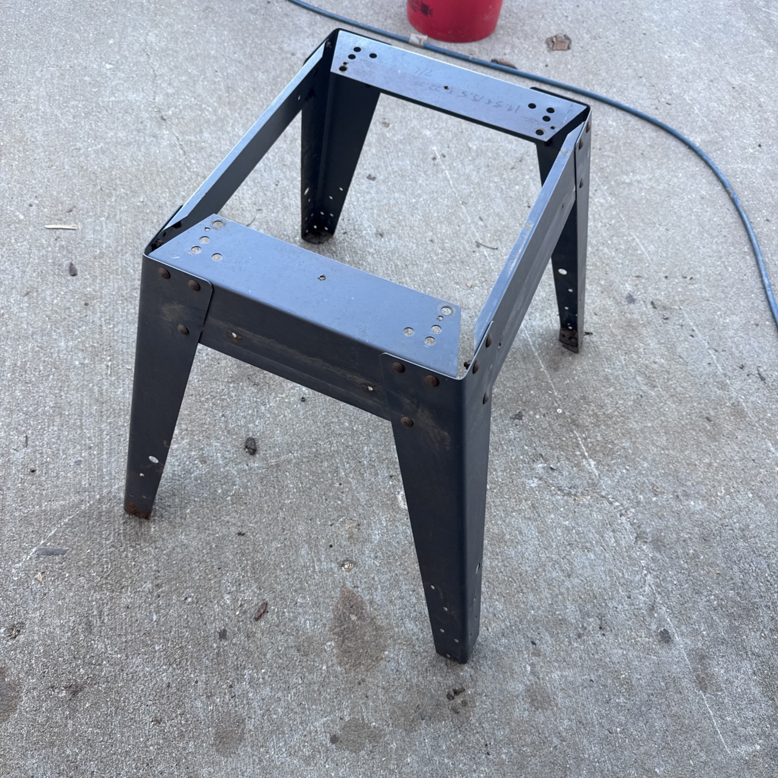 Craftsman 113 or 315 Table Saw Tool Stand Assembly 19.5×15.5×22.75 2/6