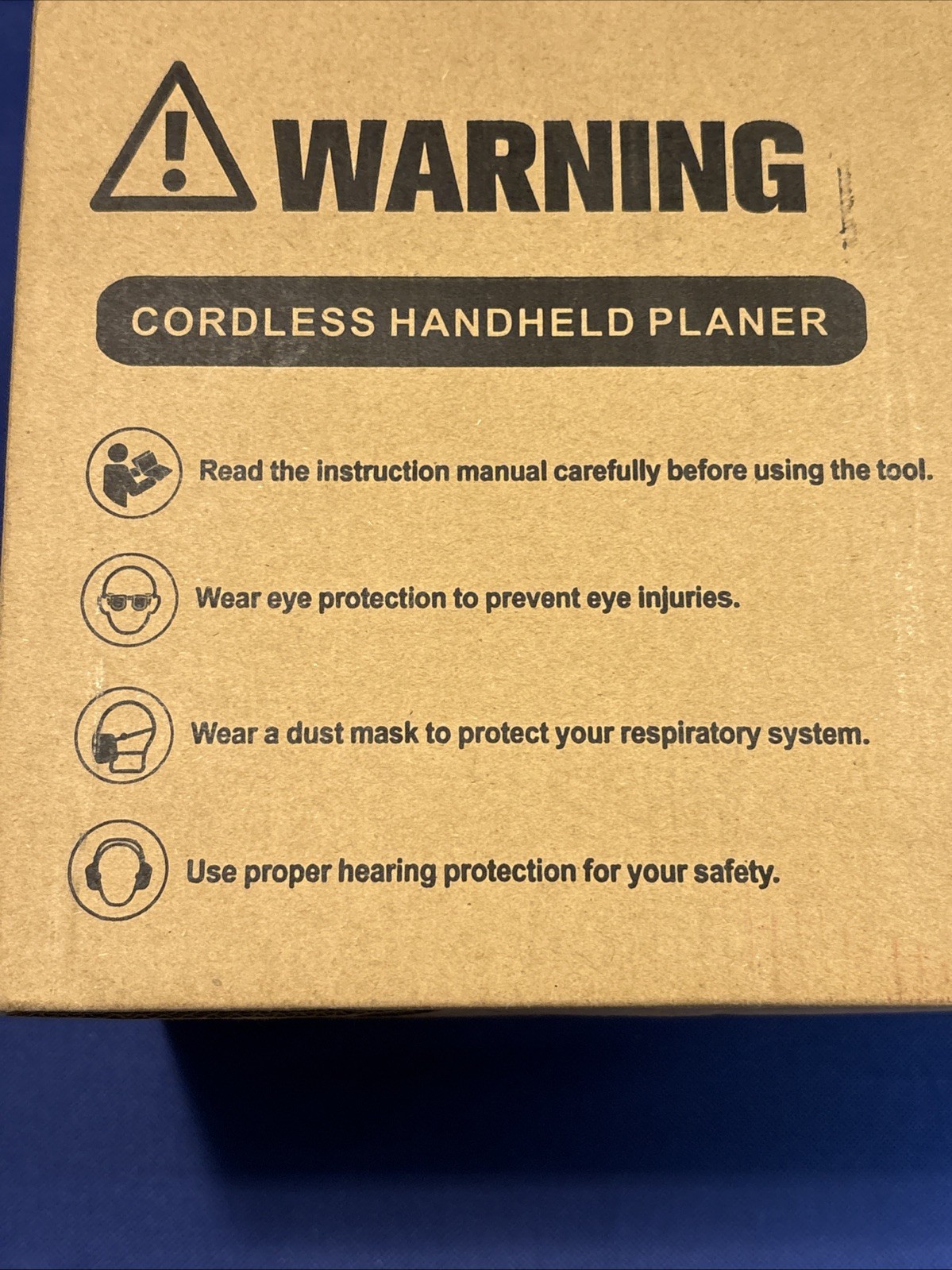 Cordless Handheld Planer Compatible with Dewalt 20V Max Battery(No Battery) Port