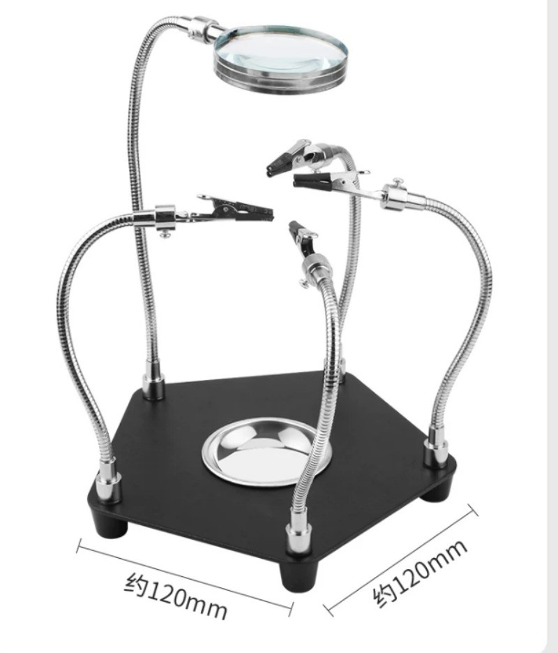 Metal Universal Arm Repair Welding Platform High-definition Magnifying Glass