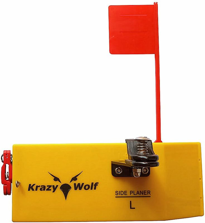 Planer Board (P007,P009),Includes Spring Flag System,Left&Right L8 xW3,L10 Xw3.5