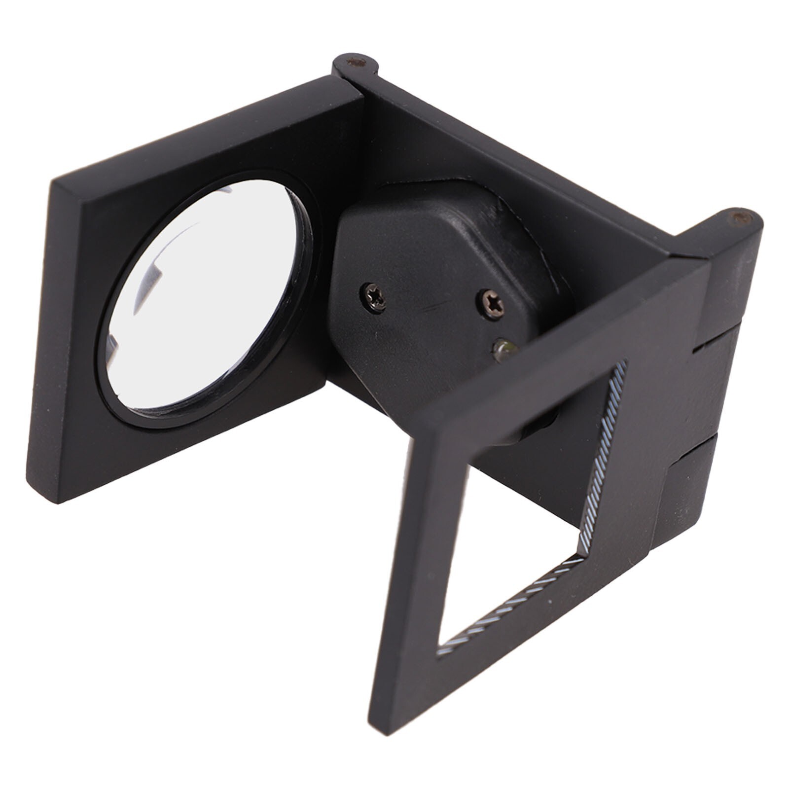 Metal Linen Tester With Foldable Stand And LED Lights For Cloth Inspection