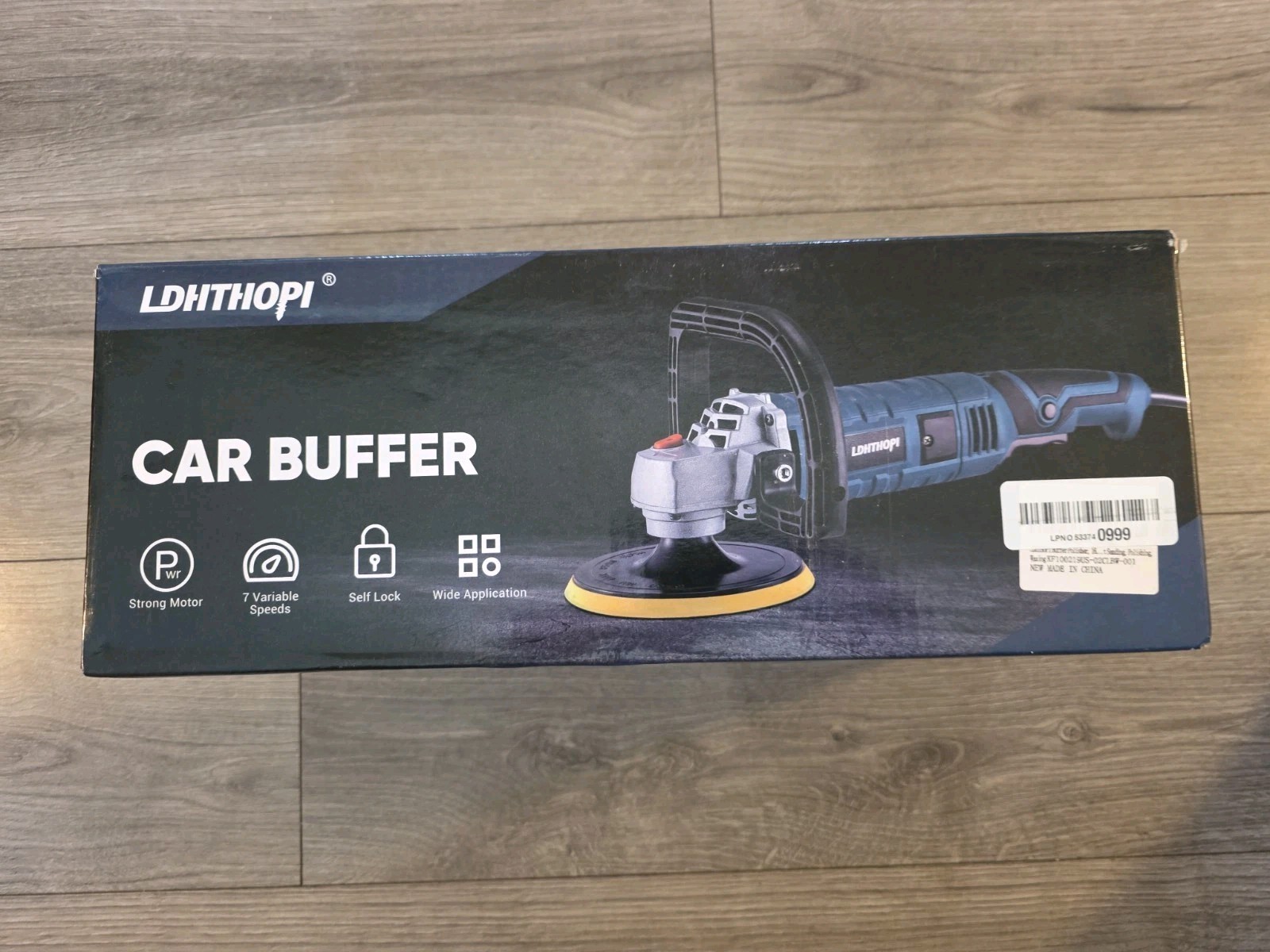 LDHTHOPI Car Buffer Polisher 7 Speed