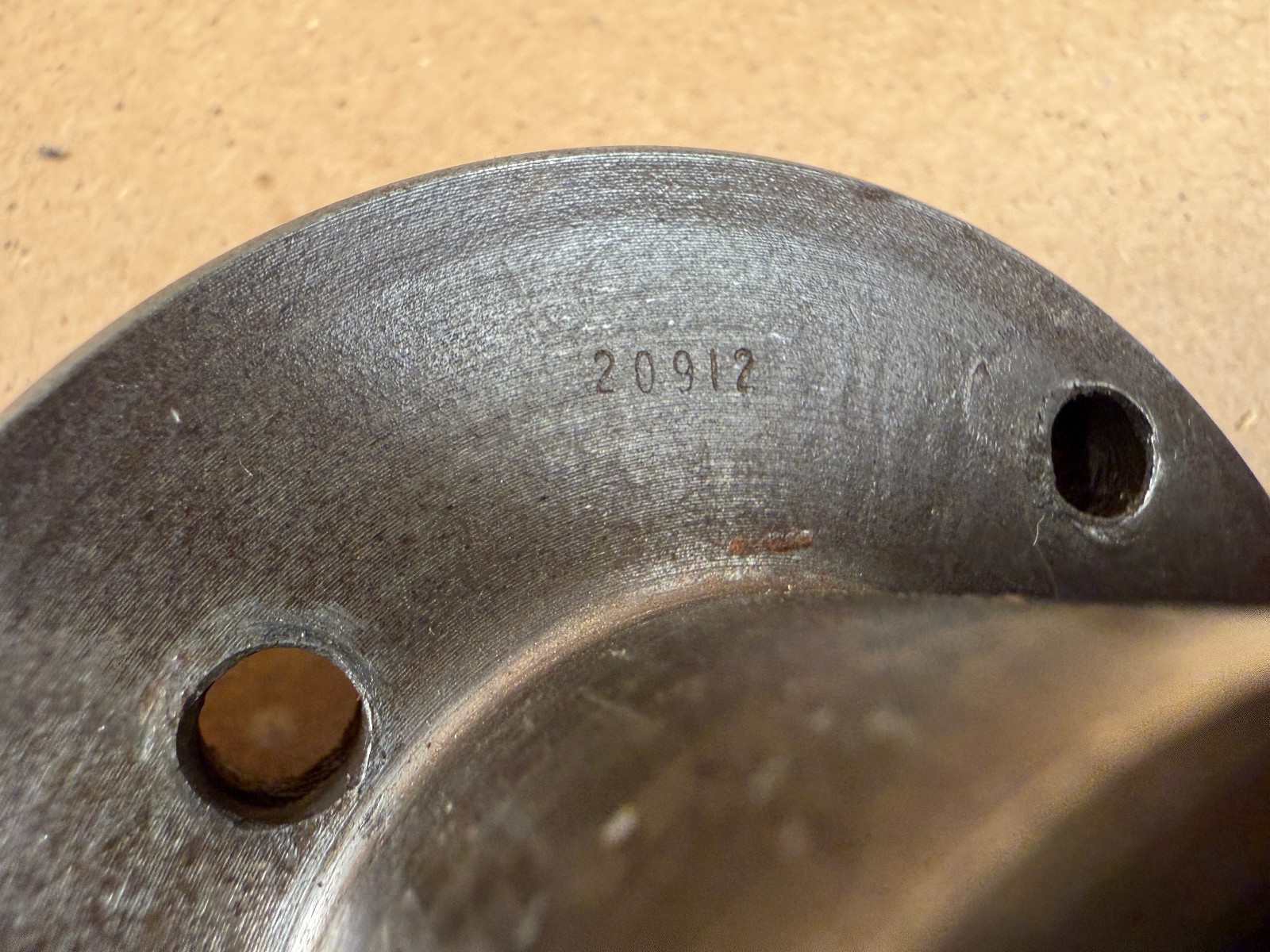 3” Screw Center Face Plate CRAFTSMAN MADE IN USA 3/4” 16 TPI 20912