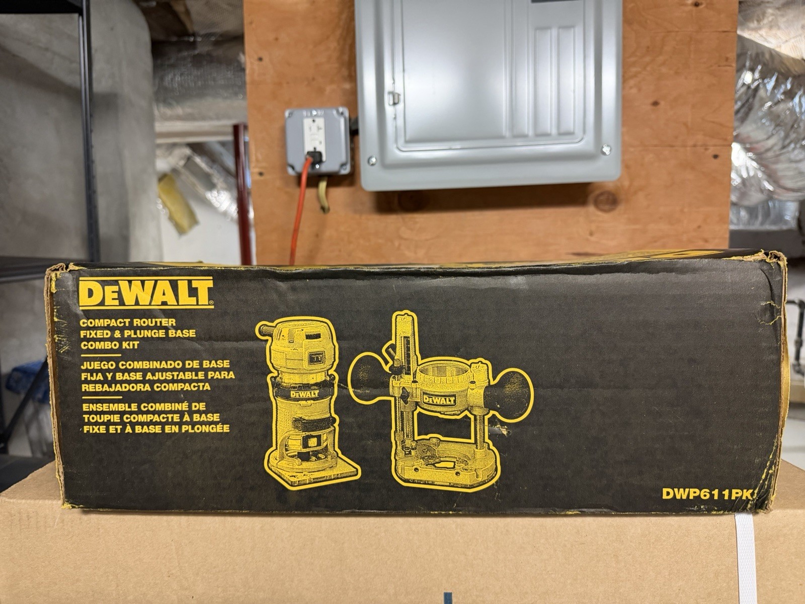 DEWALT DWP611PK Electric Router Combo Kit