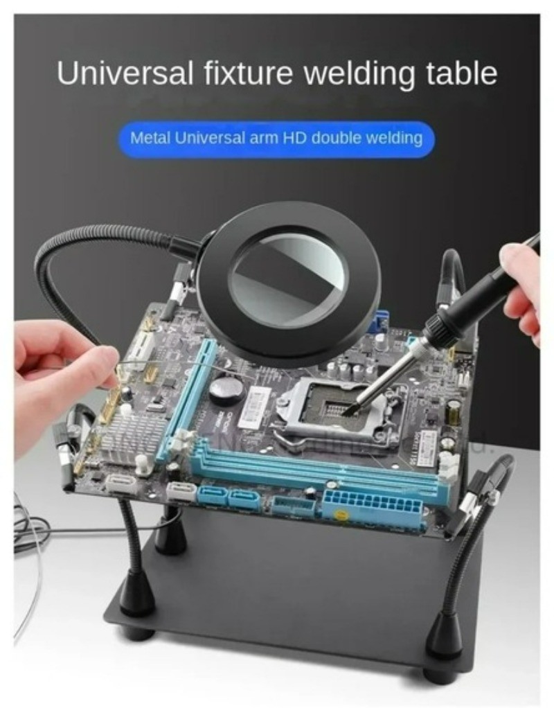Metal Universal Arm Repair Welding Platform High-definition Magnifying Glass