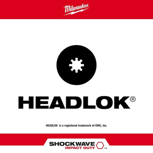 Milwaukee Tool 48-32-4648 Specialty Wood Screws Shockwave Impact 2&Prime; Power Bits