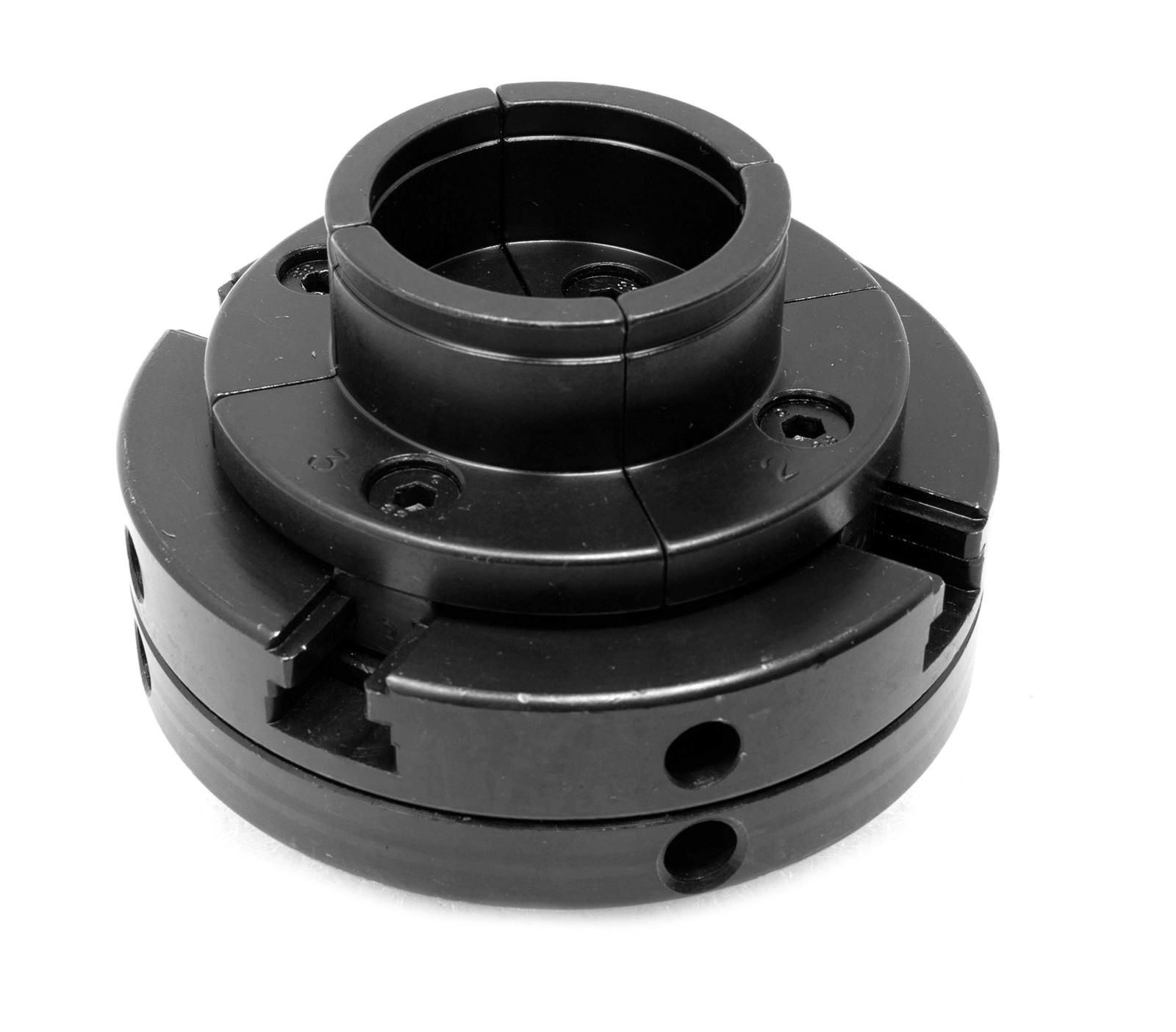 4 Inch 4 Jaw Wood Lathe Chuck Self Centering Keyed Lathe Spindle Clamp 1x8TPI