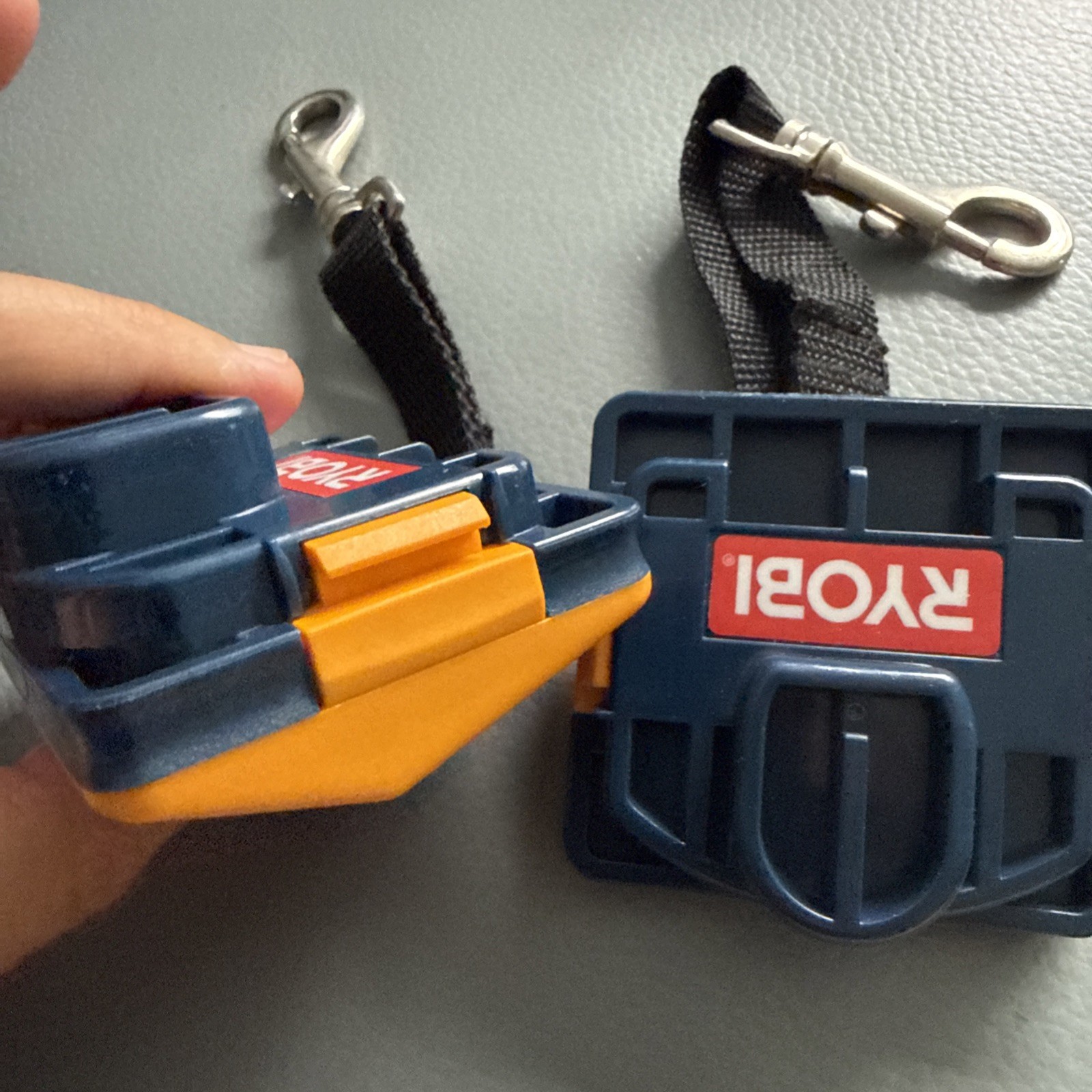 Ryobi One 18v Lanyard Tool Belt Clip Strap Battery P920 Two units
