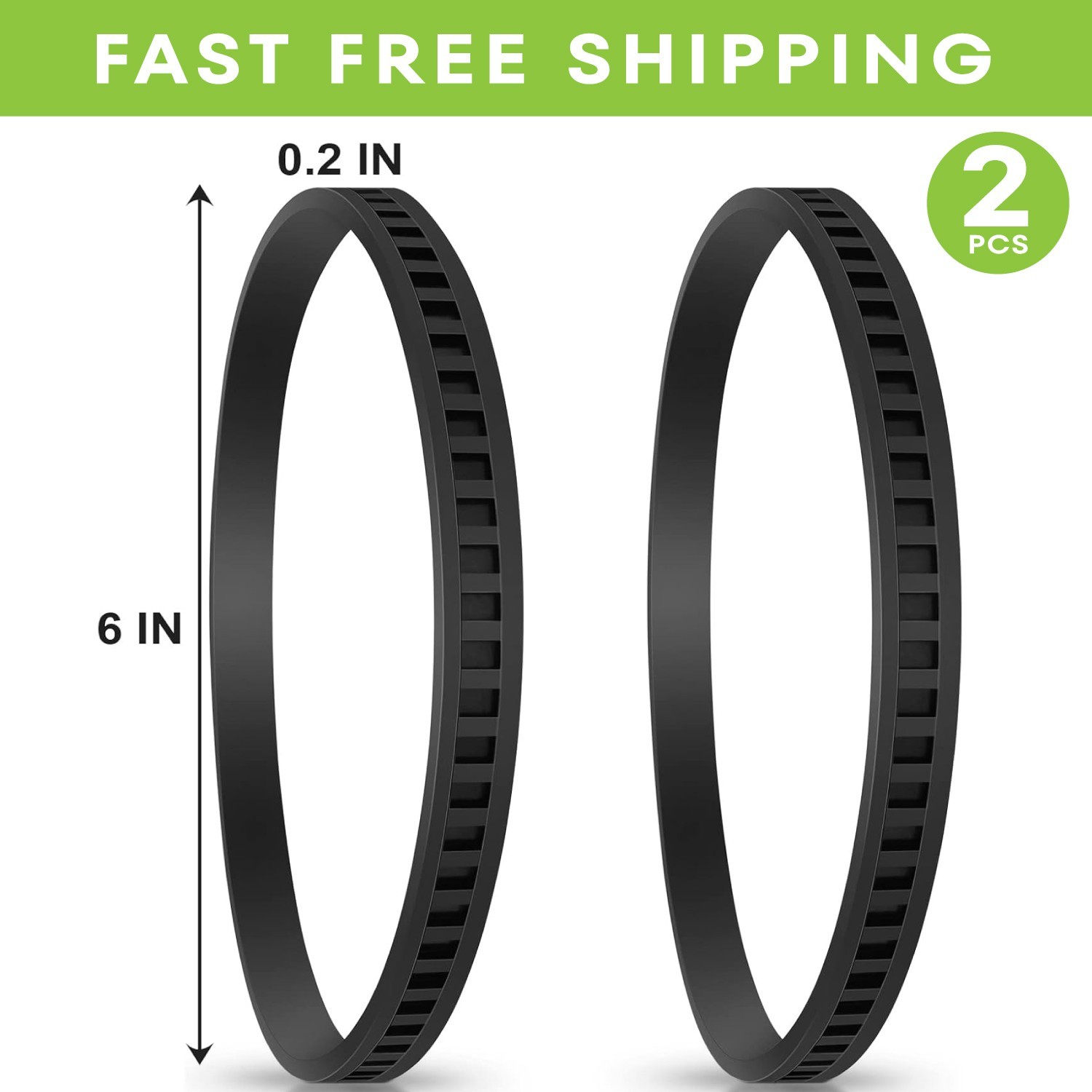 2 Pack Blade Pulley Tire Fit Milwaukee Band Saw Deep Cut Rubber 6230 6232-6 6225