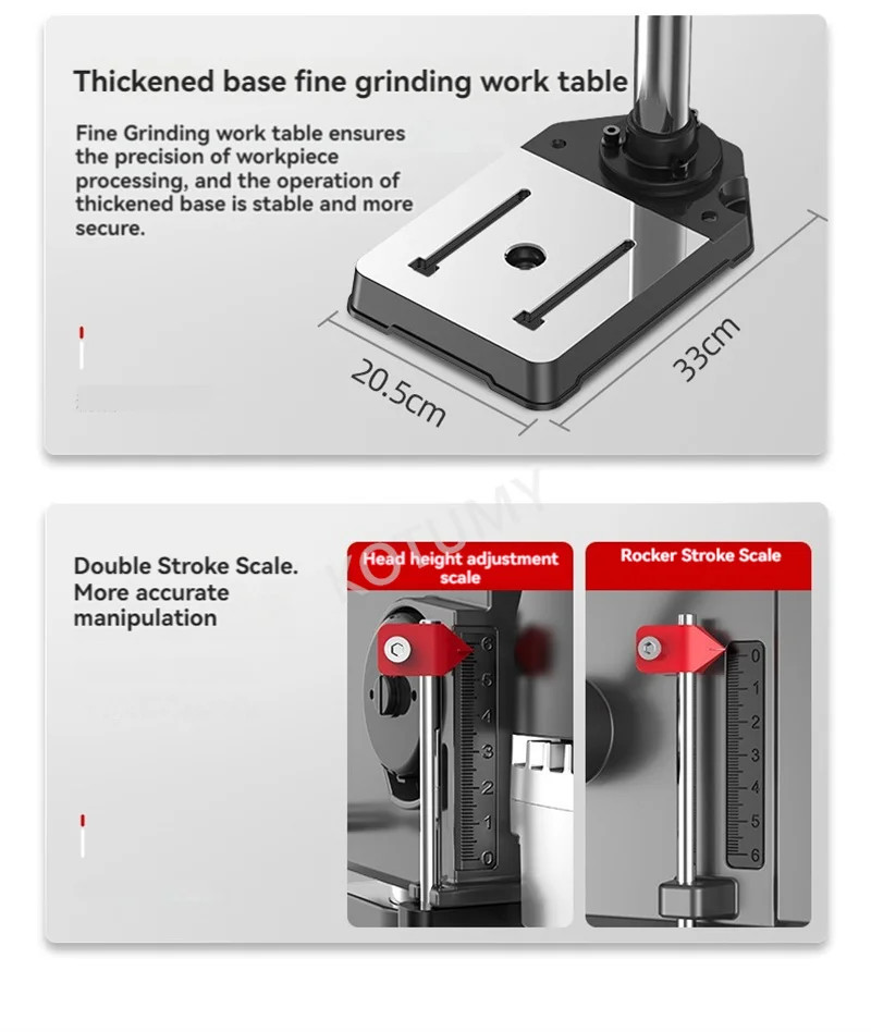 Small 220V High-power High-precision Drilling Machine for Bench Drilling