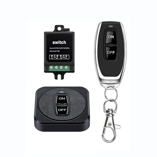 220v Remote Control Switch,Mini 220 Volt Wireless Remote Switch,ac AC:100v-240v