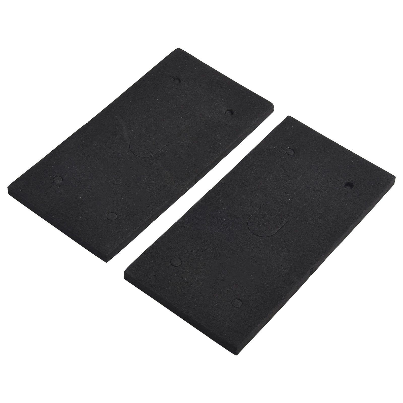 Accessories Sander Back Pads Foam 18.5×9.3×0.8cm Black Easy Installation